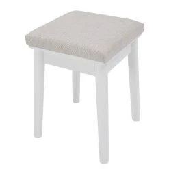 VASAGLE Schminktisch »RDT32K«, Frisiertisch, Kosmetiktisch mit Hocker, 4 Schubladen, weiß-naturfarben 15 VASAGLE Schminktisch »RDT32K«, Frisiertisch, Kosmetiktisch mit Hocker, 4 Schubladen, weiß-naturfarben -Vasagleau Geschaft 018dbf74 4c44 43cc 96f0 8fc878410dad