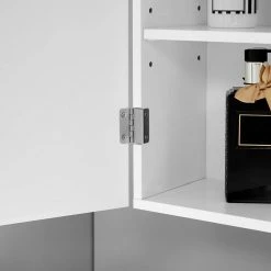 VASAGLE Hängeschrank »BBC320W01« Badezimmerschrank Wandschrank Aufbewahrungsschrank mattweiß -Vasagleau Geschaft 01d67c3b bff9 4990 b885 e5a9f5929d00