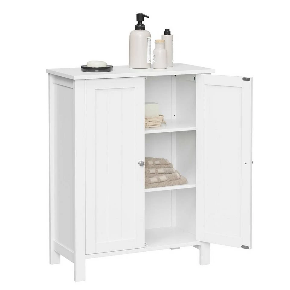 VASAGLE Badkommode »BCB60W«, Badezimmerschrank, 60 x 80 x 30 cm, weiß 10 VASAGLE Badkommode »BCB60W«, Badezimmerschrank, 60 x 80 x 30 cm, weiß – Bild 8