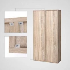 VASAGLE Raumteiler »LBC203 LBC24«, Würfelregal, Bücherschrank, freistehend, als Dekoration, Wohnzimmer, Schlafzimmer, Kinderzimmer Eiche Hell, Weiß, Vintage -Vasagleau Geschaft 027a8c80 9680 4123 9fe5 7c6ee5d72a30