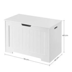 VASAGLE Spielzeugtruhe »LHS11WT«, Spielzeugkiste, Sitztruhe, Sitzbank, großer Kapazität, 2 Sicherheitsscharniere, 76 x 40 x 48 cm (L x B x H) 16 VASAGLE Spielzeugtruhe »LHS11WT«, Spielzeugkiste, Sitztruhe, Sitzbank, großer Kapazität, 2 Sicherheitsscharniere, 76 x 40 x 48 cm (L x B x H) -Vasagleau Geschaft 08a75d5f 50ab 4dd0 8b3d 0d2f420c471f