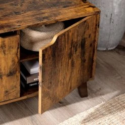 VASAGLE Lowboard »LTV027X01«, TV-Schrank, Fernsehtisch, TV-Regal für Fernseher bis zu 60 Zoll, mit verstellbaren Ablagen -Vasagleau Geschaft 0a925c5e 8064 45fe 8a8b 196a653d87d3