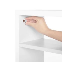 VASAGLE Bücherregal »LBC27NL LBC27WT LBC27BX«, Würfelregal, Standregal, eichefarben Natur, Vintage, Weiß -Vasagleau Geschaft 0bdd432d 22c4 442b 88f3 e6d70a47a06a