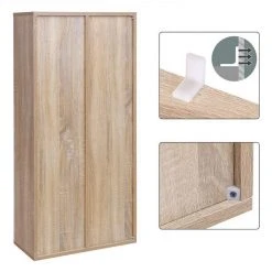 VASAGLE Bücherregal »LBC27NL LBC27WT LBC27BX«, Würfelregal, Standregal, eichefarben Natur, Vintage, Weiß -Vasagleau Geschaft 173c1ba1 fbc0 4599 ab12 aaf1b0ef3f57