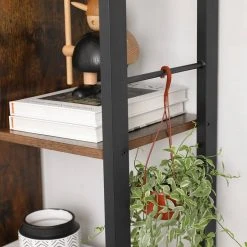 VASAGLE Bücherregal »LBC022B01«, Standregal mit 4 offenen Regalebenen, Küche, Büro, Stahlgestell, Industrie-Design, vintage -Vasagleau Geschaft 18c01299 de67 48f7 b2d9 bdd51d42894f