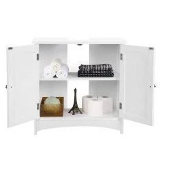 VASAGLE Waschbeckenunterschrank »BBC01WT BBC001G01« Unterschrank, 60 x 60 x 30 cm, Landhausstil Grau, Weiß 24 VASAGLE Waschbeckenunterschrank »BBC01WT BBC001G01« Unterschrank, 60 x 60 x 30 cm, Landhausstil Grau, Weiß -Vasagleau Geschaft 2163e174 b172 4b96 b6a7 9251621ebbb5