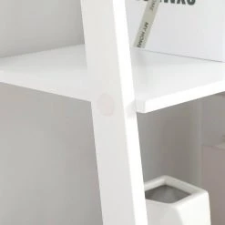 VASAGLE Standregal »LLS200N01 LLS200W01«, Bücherregal, Leiterregal mit 4 Ebenen Natur, Weiß -Vasagleau Geschaft 231df6c3 3cbc 4396 bcea ffd43831f0e9