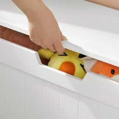 VASAGLE Spielzeugtruhe »LHS11WT«, Spielzeugkiste, Sitztruhe, Sitzbank, großer Kapazität, 2 Sicherheitsscharniere, 76 x 40 x 48 cm (L x B x H) 15 VASAGLE Spielzeugtruhe »LHS11WT«, Spielzeugkiste, Sitztruhe, Sitzbank, großer Kapazität, 2 Sicherheitsscharniere, 76 x 40 x 48 cm (L x B x H) -Vasagleau Geschaft 2354219b 55a0 47ba 8ba3 abc08cb7a60b