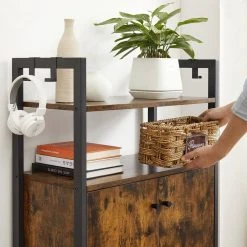 VASAGLE Badkommode »LSC602B01«, Küchenschrank, Badschrank, Beistellschrank mit Ablage, Industrie-Design, vintage -Vasagleau Geschaft 24bdad1e ae0c 4bd1 9429 c59b6f4ab002