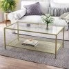 VASAGLE Couchtisch »LGT031A01«, Sofatisch, Beistelltisch, mit Hartglas und engmaschiger Gitterablage, aus Metallgestell, Gold-Transparent 1 VASAGLE Couchtisch »LGT031A01«, Sofatisch, Beistelltisch, mit Hartglas und engmaschiger Gitterablage, aus Metallgestell, Gold-Transparent -Vasagleau Geschaft 252e1da7 a9f7 4f86 9728 0fb109a81d72