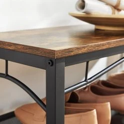 VASAGLE Garderobenständer »HSR45BX«, Kleiderständer mit Schuhregal, vintage 18 VASAGLE Garderobenständer »HSR45BX«, Kleiderständer mit Schuhregal, vintage -Vasagleau Geschaft 27f23ab4 2e4e 4a29 abf5 b1d9f7a49381