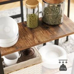 VASAGLE Bartisch »LBT11X«, Stehtisch mit 3 Regalebenen, Esstisch, Küchentisch, Holztisch, Küche, vintage 13 VASAGLE Bartisch »LBT11X«, Stehtisch mit 3 Regalebenen, Esstisch, Küchentisch, Holztisch, Küche, vintage -Vasagleau Geschaft 2b255dc9 eb74 4f29 ae9d 602abe7d3477