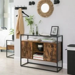 VASAGLE Sideboard »LSC014B01«, Beistellschrank, Küchenschrank, vintage -Vasagleau Geschaft 2bd58c6f 8b20 4e26 bf20 9504770ef1bb