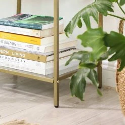 VASAGLE Standregal »LGT28G LGT028B61«, Badezimmerregal, Küchenregal, Flurregal, stabil, einfacher Aufbau, Wohnzimmer, Schlafzimmer Goldfarben, Schwarz 23 VASAGLE Standregal »LGT28G LGT028B61«, Badezimmerregal, Küchenregal, Flurregal, stabil, einfacher Aufbau, Wohnzimmer, Schlafzimmer Goldfarben, Schwarz -Vasagleau Geschaft 34cc5a64 48fe 495b ad81 a90be92499f8