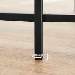 VASAGLE Couchtisch »LGT21G«, Beistelltisch, Glastisch, Sofatisch mit Metallgestell, Hartglas, Ø 84 cm, rund, stabil Gold, Schwarz 37 VASAGLE Couchtisch »LGT21G«, Beistelltisch, Glastisch, Sofatisch mit Metallgestell, Hartglas, Ø 84 cm, rund, stabil Gold, Schwarz -Vasagleau Geschaft 3541b39e 9f40 41e5 a7a7 604de1c86187