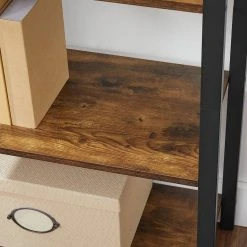 VASAGLE Bücherregal »LLS061B01 LLS60BX LLS060B02 LLS062B01«, Standregal, Stahlgestell, Büro und Flur, Industrie-Design Greige-schwarz, Vintage -Vasagleau Geschaft 366539a8 8743 4a09 89a1 59d3bea9a4d7