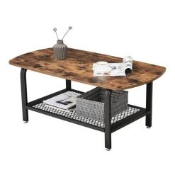 VASAGLE Couchtisch »LCT10X«, Kaffeetisch Metallgestell, vintage -Vasagleau Geschaft 3884edb2 f4c7 41d2 aaf0 8be2317a225a