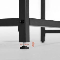 VASAGLE Schreibtisch »LWD41X LWD038 039 041 043«, Computertisch, 80/100/120/140 x 50 x 75 cm, Arbeitszimmer, Büro, einfacher Aufbau, Industrie-Design Grau, Vintage -Vasagleau Geschaft 399b3545 f09a 4844 89cd 2fc1da2b9cbc