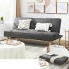 VASAGLE Schlafsofa »LCS701«, Schlafcouch, Bettsofa, 175 x 83 x 76 cm, Ausklappsofa, Wohnheim, grau Beige -Vasagleau Geschaft 3c6bd740 abe3 413e 9bb0 d664165c80b3