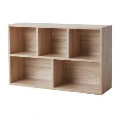 VASAGLE Bücherregal »LBC25WT LBC25NL«, Bücherschrank, 50 x 80 x 24 cm, eiche hell Natur, Wei&szlig; -Vasagleau Geschaft 3ce7087a a022 43d1 9728 749bbce21216
