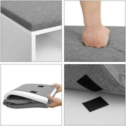 VASAGLE Schuhbank »LHS24WT«, Schuhregal mit Schublade, 104 x 30 x 48 cm (L x B x H), weiß -Vasagleau Geschaft 3d9b34ad b3da 4fb1 ae3e 14fb6dc91093