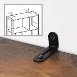 VASAGLE Bücherregal »LBC022B01«, Standregal mit 4 offenen Regalebenen, Küche, Büro, Stahlgestell, Industrie-Design, vintage -Vasagleau Geschaft 3e482b8b c281 4f8b 98d6 09d10edbf3f0