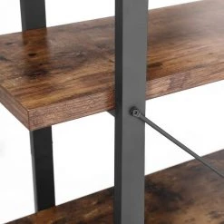 VASAGLE Bücherregal »LLS55BX LLS54BX LLS055B02«, stabiles Standregal, Wohnzimmerregal, vintage Greige-Schwarz -Vasagleau Geschaft 3ebe7bdc f456 46f3 917d 3bddb62c565c