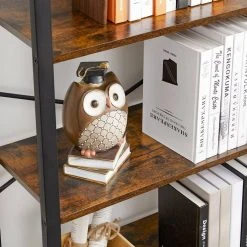 VASAGLE Bücherregal »LLS061B01 LLS60BX LLS060B02 LLS062B01«, Standregal, Stahlgestell, Büro und Flur, Industrie-Design Greige-schwarz, Vintage -Vasagleau Geschaft 4052a750 5421 4db5 b31e ee4440996335