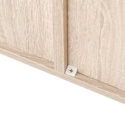 VASAGLE Bücherregal »LBC25WT LBC25NL«, Bücherschrank, 50 x 80 x 24 cm, eiche hell Natur, Wei&szlig; -Vasagleau Geschaft 48fbc1df 1d9e 4aaa 81e6 aae305a7bbeb