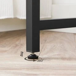 VASAGLE Schreibtisch »LWD41X LWD038 039 041 043«, Computertisch, 80/100/120/140 x 50 x 75 cm, Arbeitszimmer, Büro, einfacher Aufbau, Industrie-Design Grau, Vintage -Vasagleau Geschaft 4a81a66a 89bb 4bcf 98f4 1860df8f6055