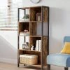 VASAGLE Bücherregal »LBC028B01 LBC027B01«, Bücherschrank, Standregal, für Dekoartikel, Bilderrahmen, Schlafzimmer, Wohnzimmer, vintage