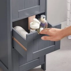 VASAGLE Badkommode »LHC40W LHC040G01«, Badezimmerschrank, Badschrank, weiß Grau, Weiß 35 VASAGLE Badkommode »LHC40W LHC040G01«, Badezimmerschrank, Badschrank, weiß Grau, Weiß -Vasagleau Geschaft 4de0e2cb 9fe1 4908 b53f 062aa3383a09