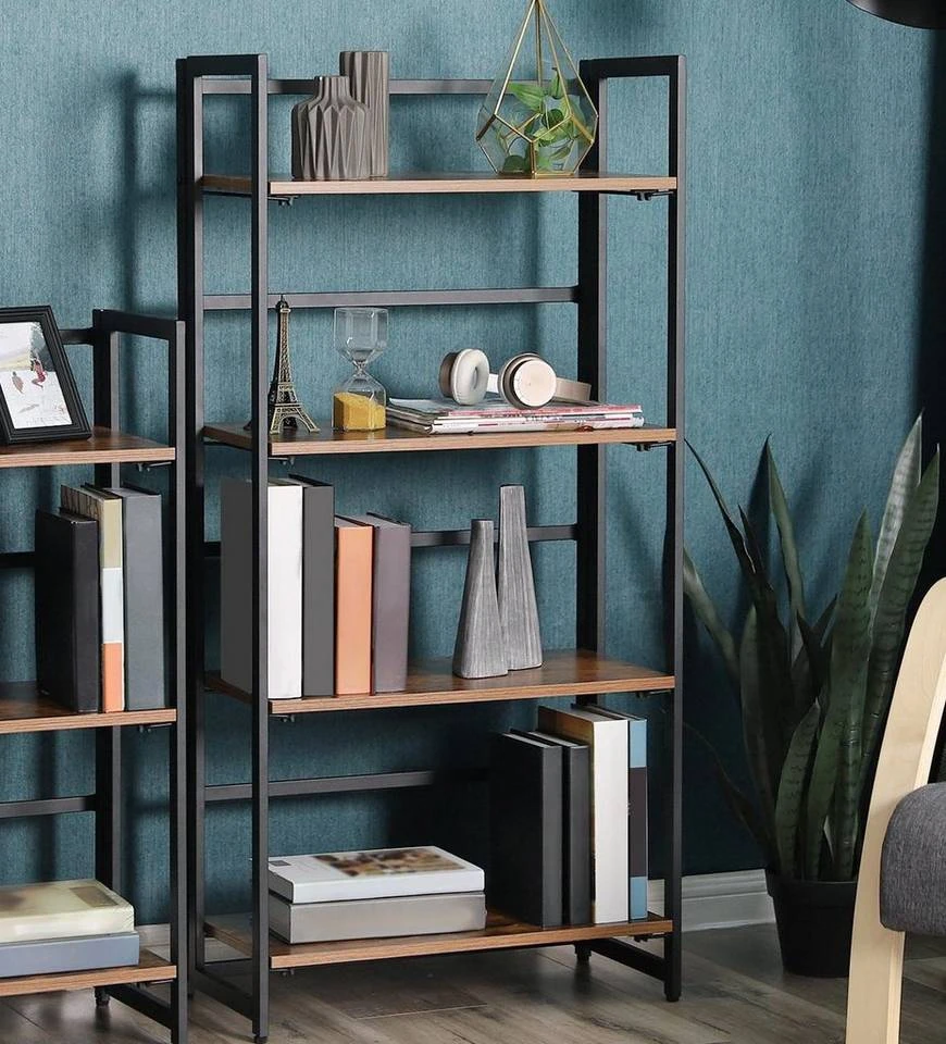 VASAGLE Standregal »LLS66X LLS88X«, Standregal, Bücherregal, Klappregal, vintage 10 VASAGLE Standregal »LLS66X LLS88X«, Standregal, Bücherregal, Klappregal, vintage – Bild 8