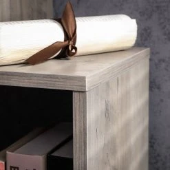 VASAGLE Bücherregal »LBC61BX LBC61WT LBC061M01 LBC41BX«, Standregal, Würfelregal, 4 Fächer, vintage Grau, Wei&szlig; -Vasagleau Geschaft 51e70244 adce 4728 bef0 e0fc22e2373e