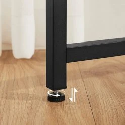 VASAGLE Schreibtisch »LWD40X LWD040B02«, Computertisch, Büro, Arbeitszimmer, einfacher Aufbau, Industrie-Design, 100 x 50 x 75 cm Grau, Vintage -Vasagleau Geschaft 56394dad 247c 4e08 9a04 5d31a414738c