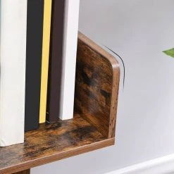 VASAGLE Bücherregal »LBC67BXV1 LBC067W01«, Standregal mit 13 Fächern, Aufbewahrungsregal, 86 x 25 x 140 cm, mit abgerundeten Ecken Vintage, Wei&szlig; -Vasagleau Geschaft 574b8e2e c393 477c ae7b 35266470f156