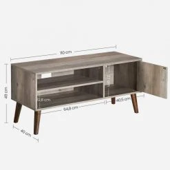 VASAGLE Lowboard »LTV09 LTV120«, Retro TV-Regal, Fernsehtisch, Fernsehschrank, 110/120 x 40 x 49 cm Greige, Vintage, Weiß 38 VASAGLE Lowboard »LTV09 LTV120«, Retro TV-Regal, Fernsehtisch, Fernsehschrank, 110/120 x 40 x 49 cm Greige, Vintage, Weiß -Vasagleau Geschaft 58b978d7 f065 42ec 8147 626b7dee9190