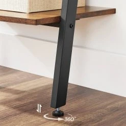 VASAGLE Standregal »LLS46BX«, Leiterregal, Bücherregal mit 5 Ebenen, Wandregal, Wohnzimmer, Küche, stabil, vintage -Vasagleau Geschaft 5d3b8faf a307 490e a0a3 ae9ea3ae06ae