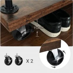 VASAGLE Kleiderständer »HSR66BX«, Schwerlast Garderobenständer auf Rollen, vintage -Vasagleau Geschaft 5d766b68 7b6f 41ba b390 d8489a5bd89b