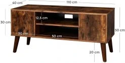 VASAGLE Lowboard »LTV08BX«, TV-Schrank, Fernsehtisch, Fernsehschrank, vintage 17 VASAGLE Lowboard »LTV08BX«, TV-Schrank, Fernsehtisch, Fernsehschrank, vintage -Vasagleau Geschaft 5e874991 d4a5 43a2 81a6 2c2b9755de9f