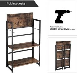 VASAGLE Standregal »LLS66X LLS88X«, Standregal, Bücherregal, Klappregal, vintage 18 VASAGLE Standregal »LLS66X LLS88X«, Standregal, Bücherregal, Klappregal, vintage -Vasagleau Geschaft 64f66d72 39e1 4827 9f3f 20f6e1778460