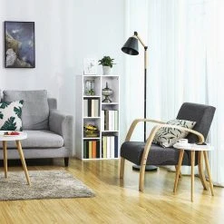 VASAGLE Bücherregal »LBC27NL LBC27WT LBC27BX«, Würfelregal, Standregal, eichefarben Natur, Vintage, Weiß -Vasagleau Geschaft 64fbe977 4b8a 4d49 b085 49d2c3aa5da4