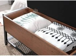 VASAGLE Sitzbank »LSB47BX LSB047B03«, Sitzbank, Eisen, vintage Haselnussbraun -Vasagleau Geschaft 65cd0593 04f7 4f39 9d46 e3652785746a