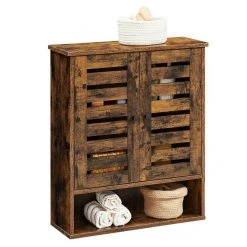 VASAGLE Hängeschrank »BBK121X01« Badezimmerschrank, Wandschrank, höhenverstellbarer Einlegeboden, 60 x 20 x 70 cm, vintage -Vasagleau Geschaft 67c9be76 6aa3 4e26 b1d7 bf5f6a2c667a