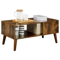 VASAGLE Couchtisch »LCT09BX«, Kaffeetisch im Retro-Stil Holzoptik, vintage 11 VASAGLE Couchtisch »LCT09BX«, Kaffeetisch im Retro-Stil Holzoptik, vintage -Vasagleau Geschaft 6a363387 92e6 4880 8dc8 05094ec7782a