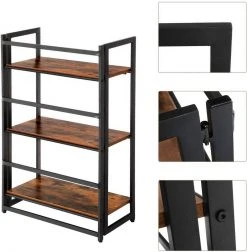 VASAGLE Standregal »LLS66X LLS88X«, Standregal, Bücherregal, Klappregal, vintage 17 VASAGLE Standregal »LLS66X LLS88X«, Standregal, Bücherregal, Klappregal, vintage -Vasagleau Geschaft 6bf2cbdb 0b3c 407b 93eb a05ada515a66