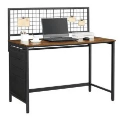 VASAGLE Computertisch »LWD053B01«, Schreibtisch mit Gitterwand, vintage -Vasagleau Geschaft 6e77f5a4 255f 40a4 9a63 b169fde97905