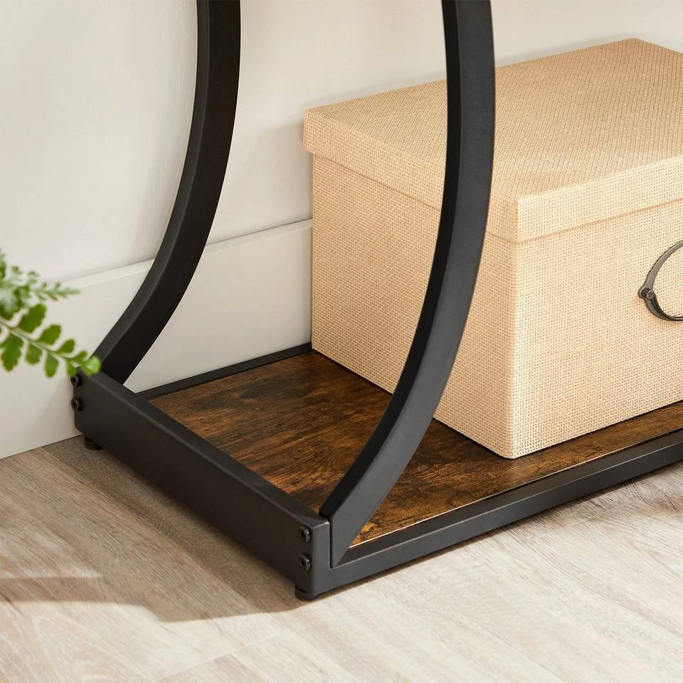 VASAGLE Konsolentisch »LNT089B01«, Flurtisch, verlängerte Tischplatte, Wohnzimmer, Flur, Schlafzimmer, vintage 8 VASAGLE Konsolentisch »LNT089B01«, Flurtisch, verlängerte Tischplatte, Wohnzimmer, Flur, Schlafzimmer, vintage – Bild 6