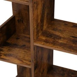 VASAGLE Bücherregal »LBC66BXV1«, Standregal mit 8 Fächern, Aufbewahrungsregal, 50 x 25 x 140 cm, mit abgerundeten Ecken, vintagebraun -Vasagleau Geschaft 727059c1 7f25 4693 809b cb22b3c39511