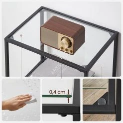 VASAGLE Standregal »LGT28G LGT028B61«, Badezimmerregal, Küchenregal, Flurregal, stabil, einfacher Aufbau, Wohnzimmer, Schlafzimmer Goldfarben, Schwarz 32 VASAGLE Standregal »LGT28G LGT028B61«, Badezimmerregal, Küchenregal, Flurregal, stabil, einfacher Aufbau, Wohnzimmer, Schlafzimmer Goldfarben, Schwarz -Vasagleau Geschaft 751b38b9 2274 4214 8161 373635763f77